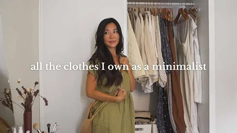 Woman in a polished, versatile outfit, an example of what a minimalist wardrobe delivers