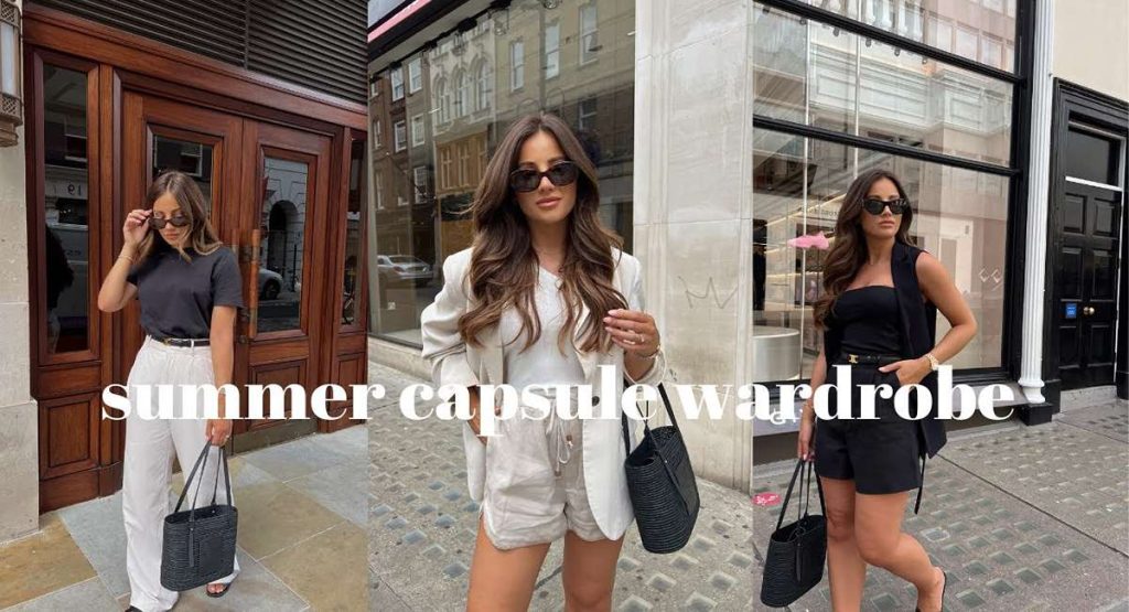 summer plus size capsule wardrobe