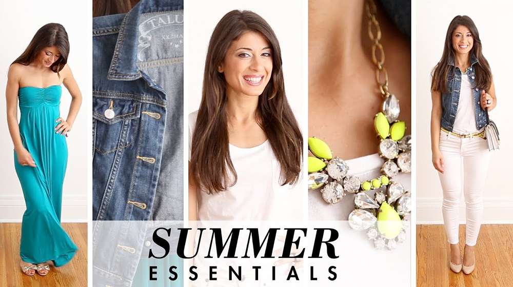 Soft summer essentials arranged in order of what to buy first