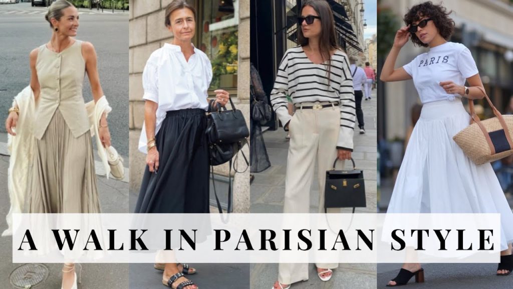 French summer capsule wardrobe color palette neutrals