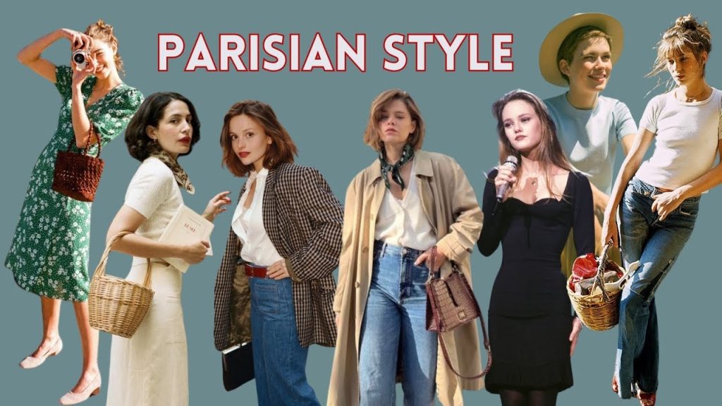 Five piece French wardrobe concept summer essentials
