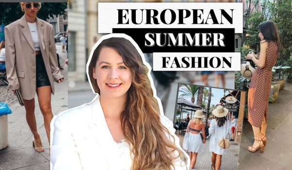 Europe capsule wardrobe summer outfits minimalist style